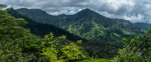 Hanalei Bay Area on Kauai, HI