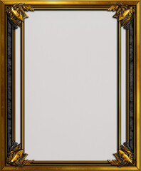 Gold frame Card