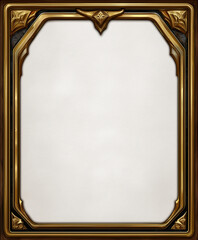 Gold frame Card