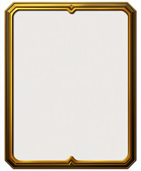 Gold frame Card