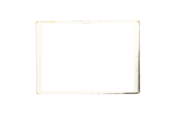 Modern Photo Border PNG Overlay for Designers