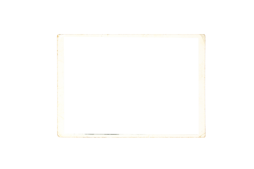 Transparent Photo Frame Border PNG for Editing and Design