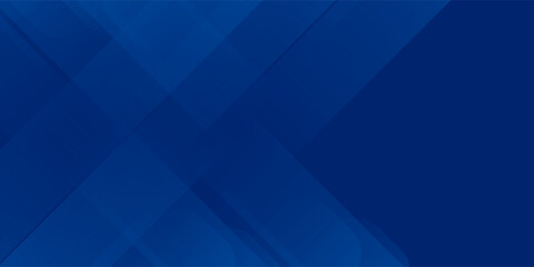 Fototapeta premium Abstract blue background with glowing geometric lines. Modern blue gradient square shape design. Futuristic technology concept. Suit for brochure, corporate, website, poster, banner,