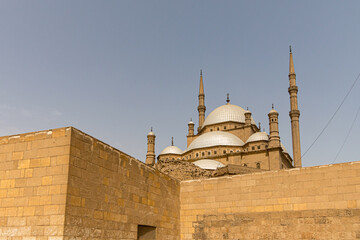 Muhammad Ali Mosque or "the Alabaster Mosque". Cairo, Egypt
