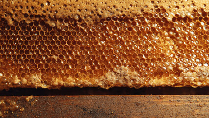 Close-Up of Honeycomb