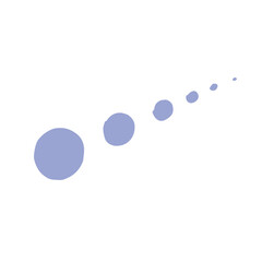 purple Planets illustration doodle icon on a white background