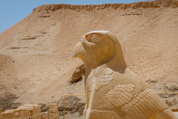 Deir el-Bahari funerary temple complex. Luxor. Egypt.