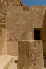 Deir el-Bahari funerary temple complex. Luxor. Egypt.