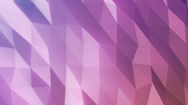 Abstract geometric background made of polygonal purple surfaces