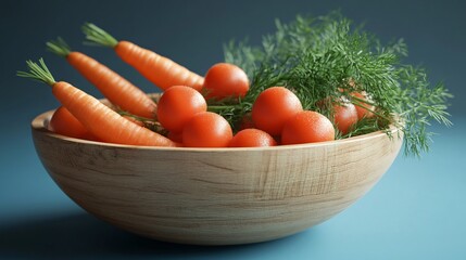 Organic Vegetable Salad with Fresh Herbs