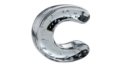 Water Letter C