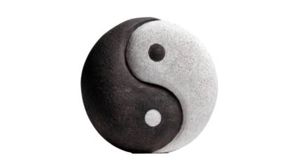 Yin and Yang Stone