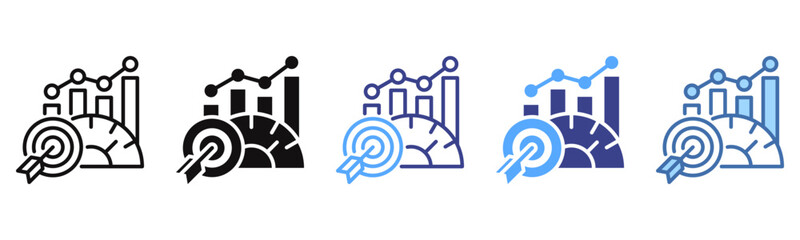 Benchmark icon sheet multi color collection