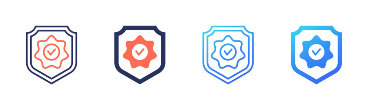 Validity icon sheet multi color collection