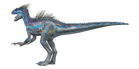 Fototapeta premium Colorful fantasy dinosaur artwork