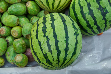 Fresh watermelons for sale big