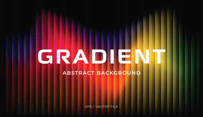 Abstract Neon Green Soft 3D Geometric Shapes Dark Background