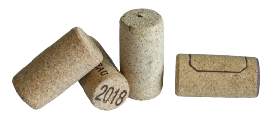 bouchons de liège de bouteilles de vin	