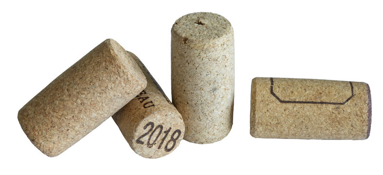 bouchons de li&egrave;ge de bouteilles de vin	