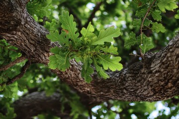 Majestic Oak: A Stunning Representation of Natureâ€™s Beauty and Ecological Conservation