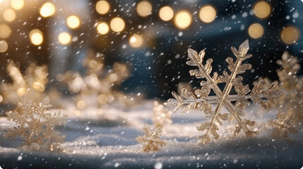 Mushroom-themed snowman ornament hanging from Christmas tree