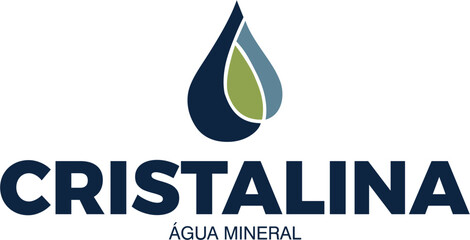 Logotipo Cristalina &Aacute;gua Mineral Gota FORMATO EPS