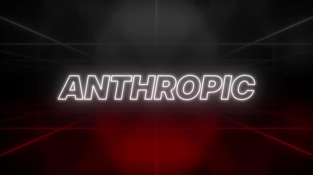 Anthropic Text 80s Style &ndash; Retro Aesthetic Background