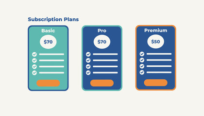 A billing page displaying subscription plans with clear pricing tiers features comparison and a prominent calltoaction button.