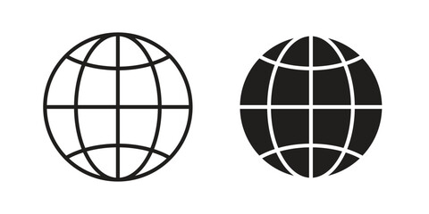 Website icons vector Collection Clipart Pack. icon with editable line stroke