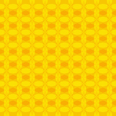 Abstract Geometric Pattern in Yellow and Orange