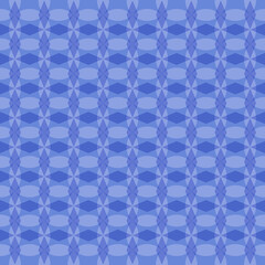 Abstract Blue Geometric Pattern