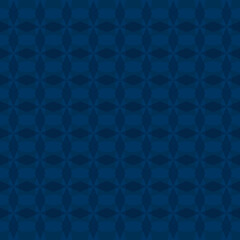 Abstract Geometric Pattern in Shades of Blue