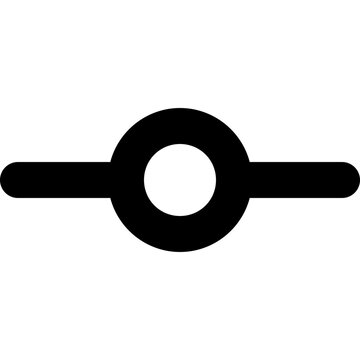 Git commit icon - version control code outline