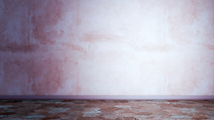 Naklejka premium Large luxury modern bright interiors Living room mockup illustration 3D rendering image