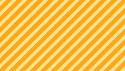 Abstract seamless pattern with diagonal stripes in bright orange and light yellow