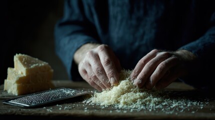 Grated Parmesan Cheese, Italian Food, Cooking Ingredient