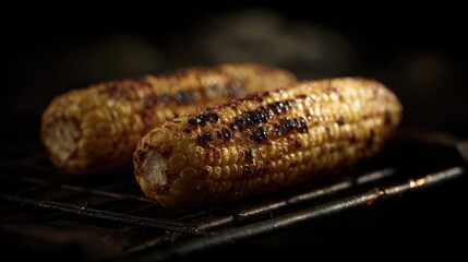 Grilled Corn on the Cob: Summer BBQ Food Delicious