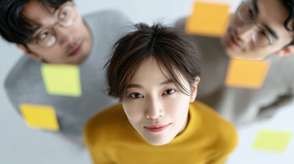 Young Asian Professionals Team Collaboration | Brainstorming Session, Business