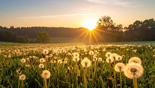 art abstract spring background or summer background with fresh