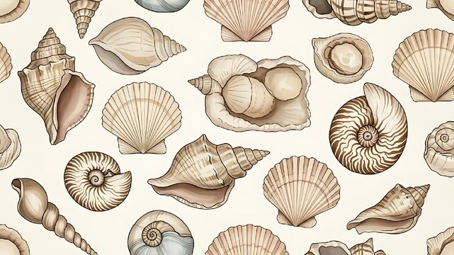 Seashell pattern