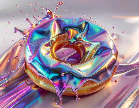 latar belakang donat abtsrak