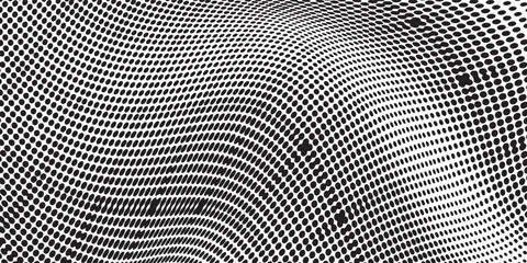 grunge Halftone white and black dots pattern and black gradient grunge texture background. modern.