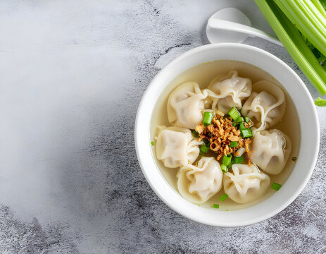 Tekwan soup