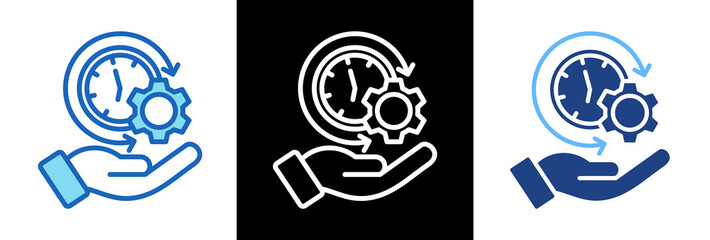 Time Management triplestyle icon