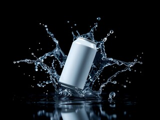 glass of water mockup 