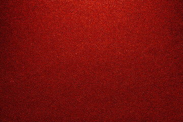 A red background with a lot of red dots