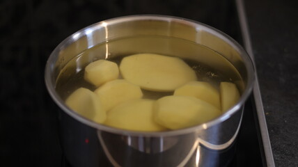 Boiling Potatoes on the Stovetop