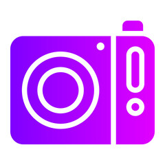 camera gradient icon