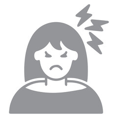 Frustrated Person Icon