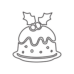 Christmas Pudding Icon